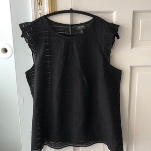 Black Striped Blouse